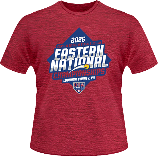 USA Softball Class A 12-18U & Class B 10-18U Eastern National Championships - Red Tonal