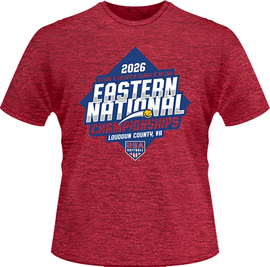 USA Softball Class A 12-18U & Class B 10-18U Eastern National Championships - Red Tonal