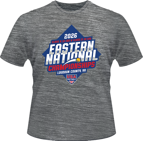 USA Softball Class A 12-18U & Class B 10-18U Eastern National Championships - Grey Tonal