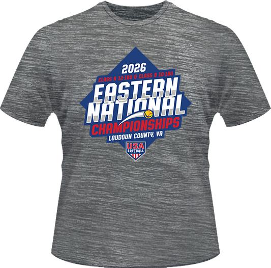 USA Softball Class A 12-18U & Class B 10-18U Eastern National Championships - Grey Tonal